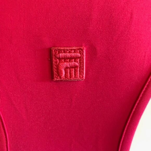 FILA Lawn Tennis Club Athletic Racerback Tank Pink Small 36 - Picture 8 of 16